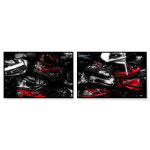 Car Junkyard - Poster in Two Pieces