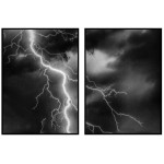 Lightning Thunder - Poster in Two Pieces