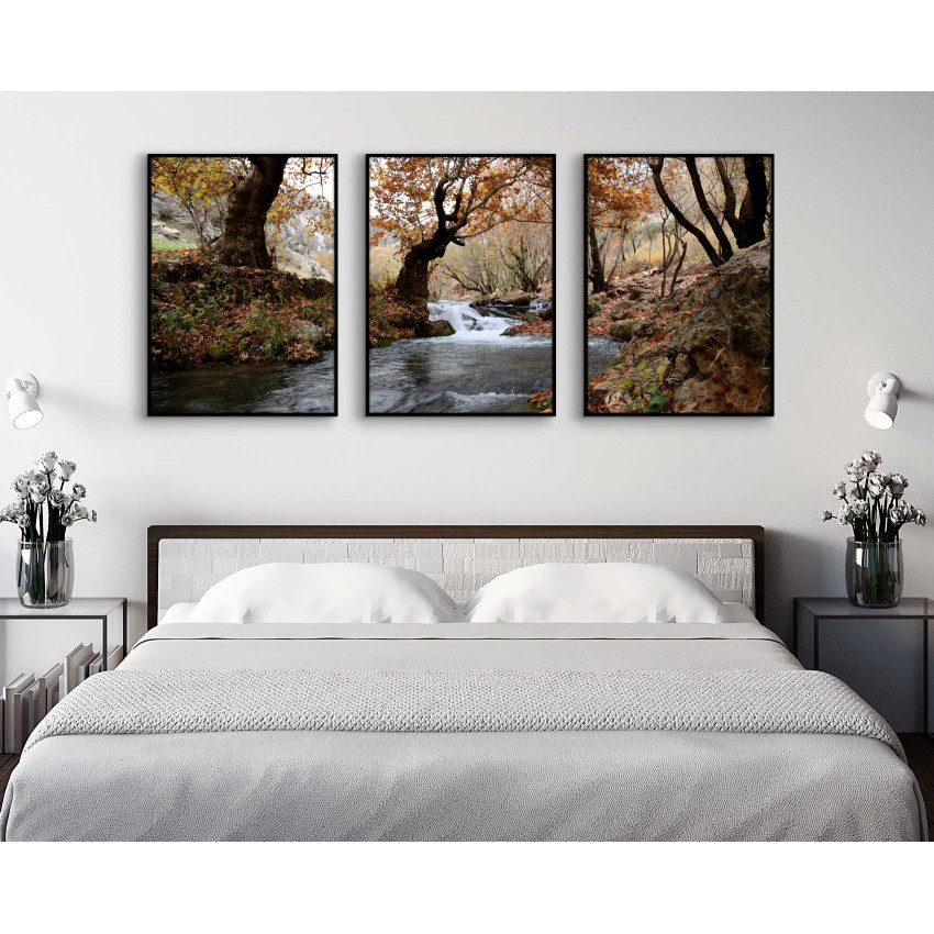 Beautiful Nordic Nature - Three Piece Poster