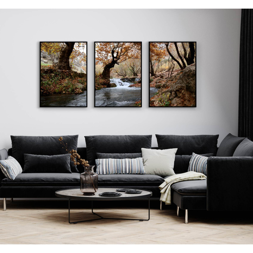 Beautiful Nordic Nature - Three Piece Poster