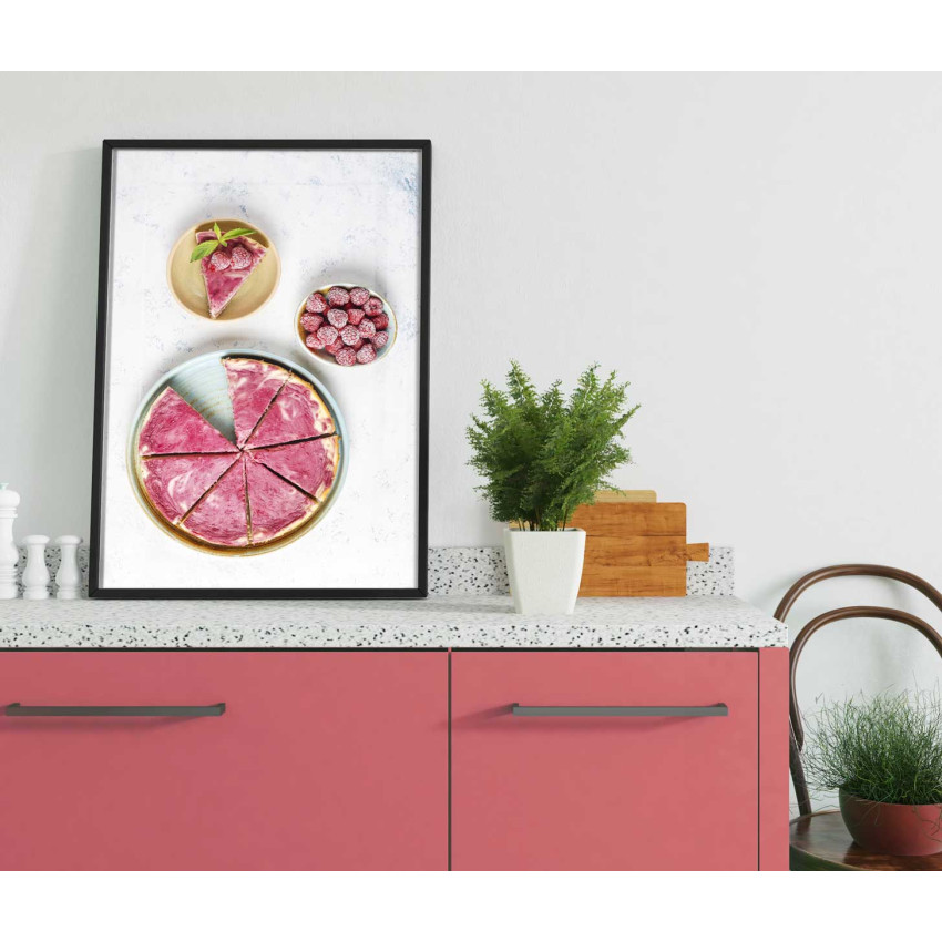 Raspberry cheesecake - Kitchen poster