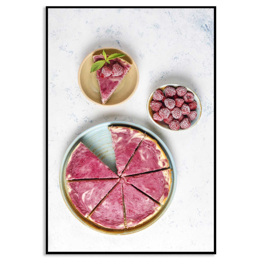 Raspberry cheesecake - Kitchen poster