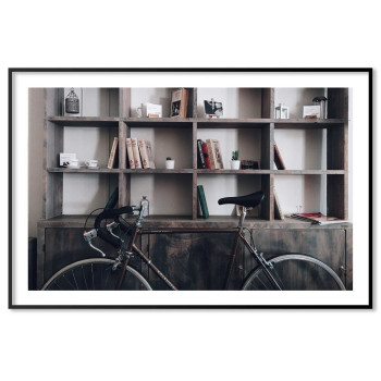 Bockstyre cykel - Retro fashion posters