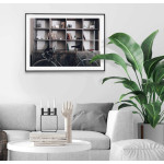 Bockstyre cykel - Retro fashion posters