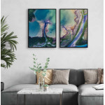 Exotiskt korallrev - Turkost perfect pair