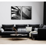 Swedish Shelter Room in the Basement - Two Piece Poster