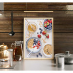 Kitchen poster - Tasteful breakfast