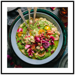 Tallrik med nyttig mat - Kökstavla