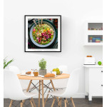 Tallrik med nyttig mat - Kökstavla