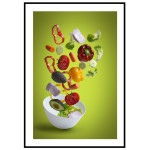 Nyttigt & grönt - Köksposter