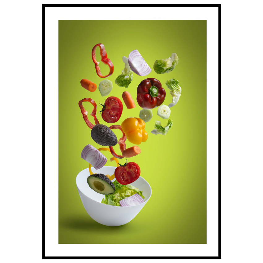 Nyttigt & grönt - Köksposter