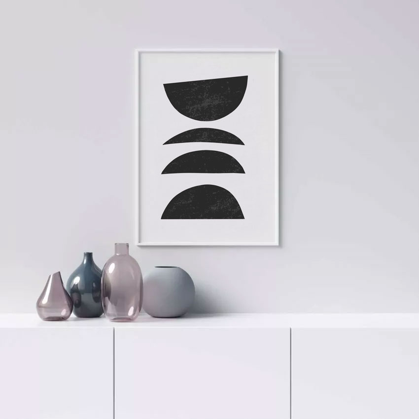 Circle art #1 - Graphic poster