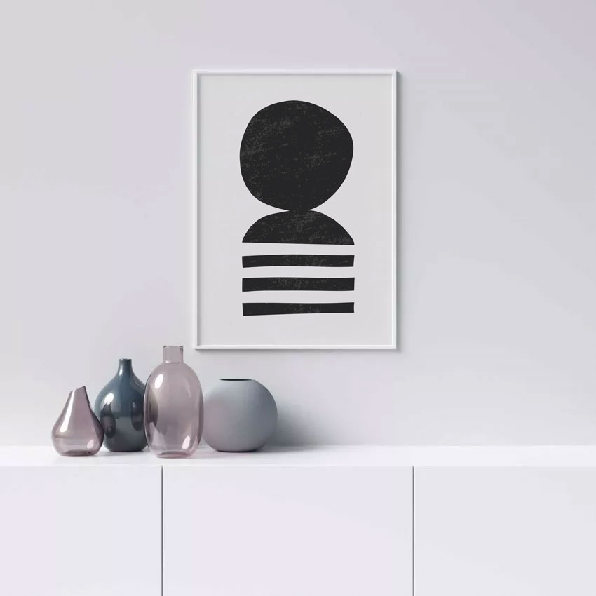 Circle art #2 - Graphic poster