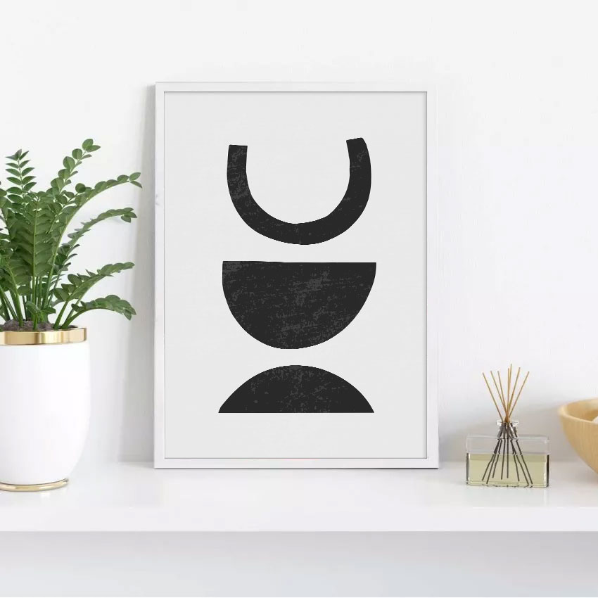 Circle art #3 - Graphic poster