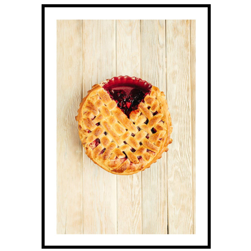 Berry pie - Simple kitchen poster