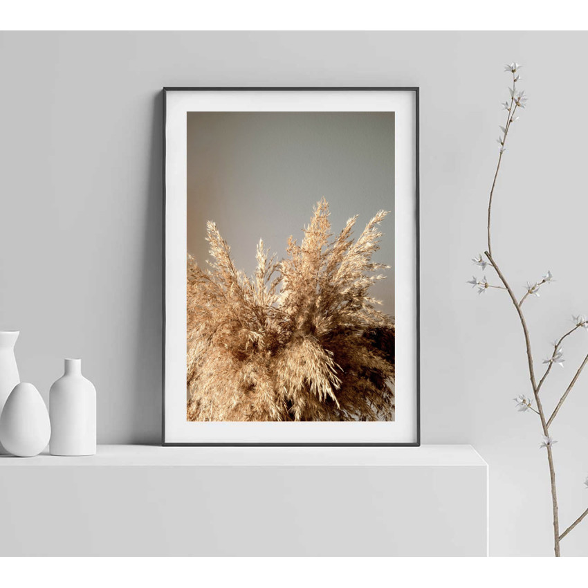 Simply elegant pampas poster