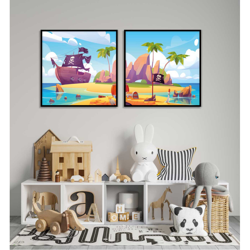 Magical pirates - Cartoon posters