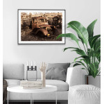 Old Rusty Vintage Truck - Big Poster