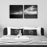 Perfect pair hav & natur - Kvadratiska tavlor