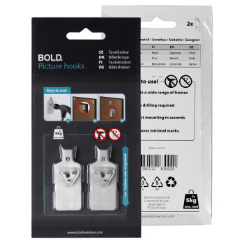 Bold tavelkrok - 2-pack