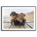 Söta & kärleksfulla teddybjörnar - Barntavla