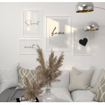 Enkelt hjärta - Trendig simpel poster