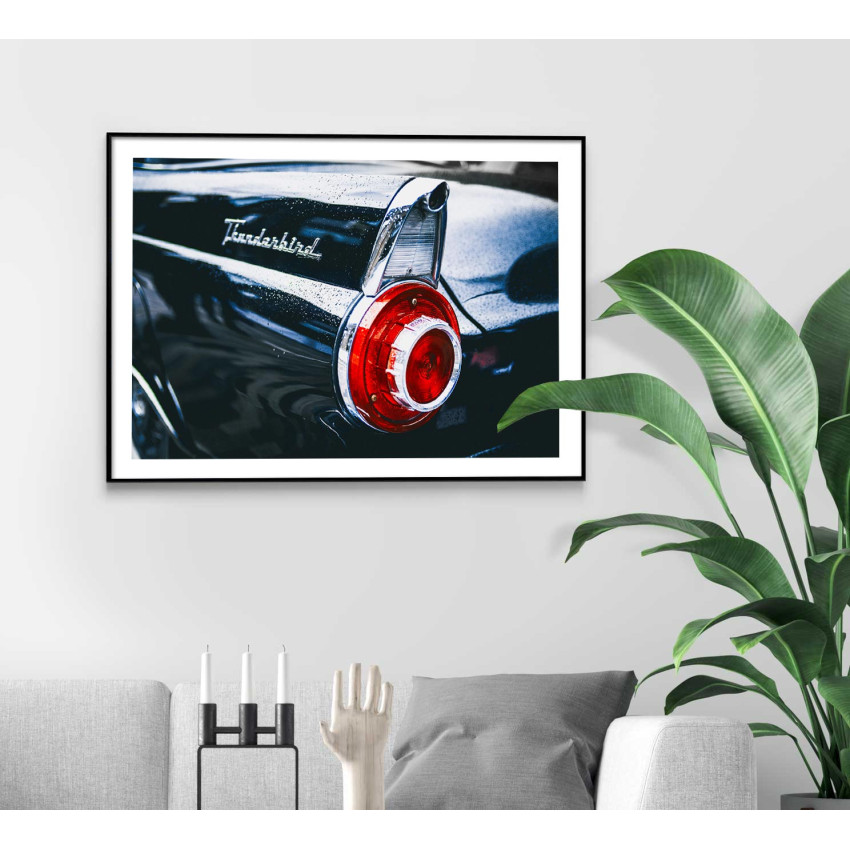 Thunderbird klassiker - Klassisk bil poster