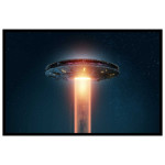 UFO - &Ouml;vernaturlig & cool poster