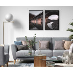 Old stone bridge - Two piece poster set