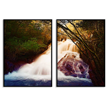 Drömlikt Vattenfall - Poster i två delar