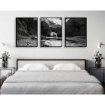 Beautiful Waterfall and Nature - Three Piece Poster