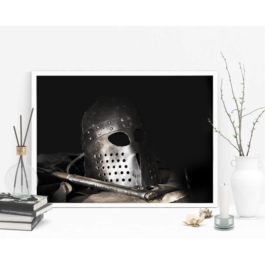 Vikings Helmet and an Axe - Big Poster