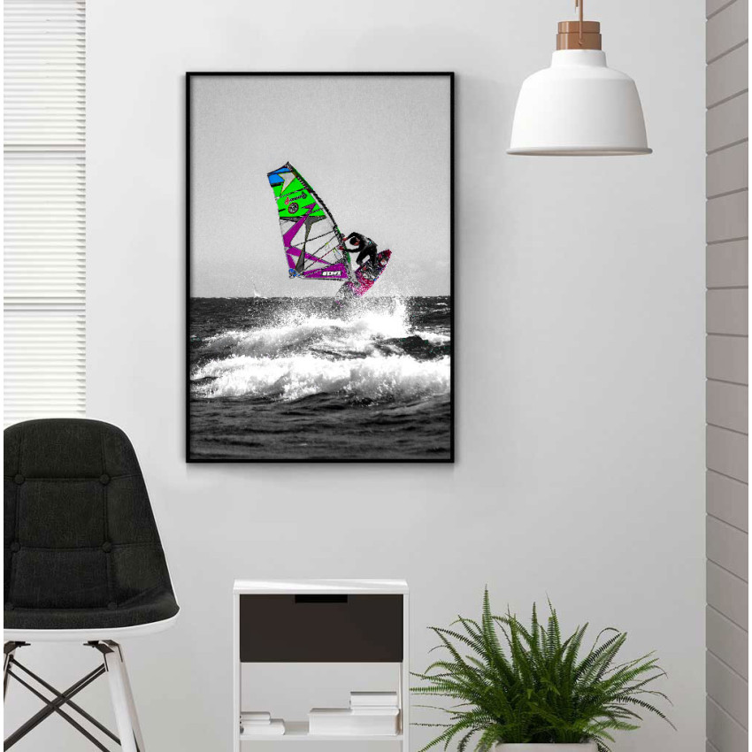 Extreme wind surfing - Sport poster