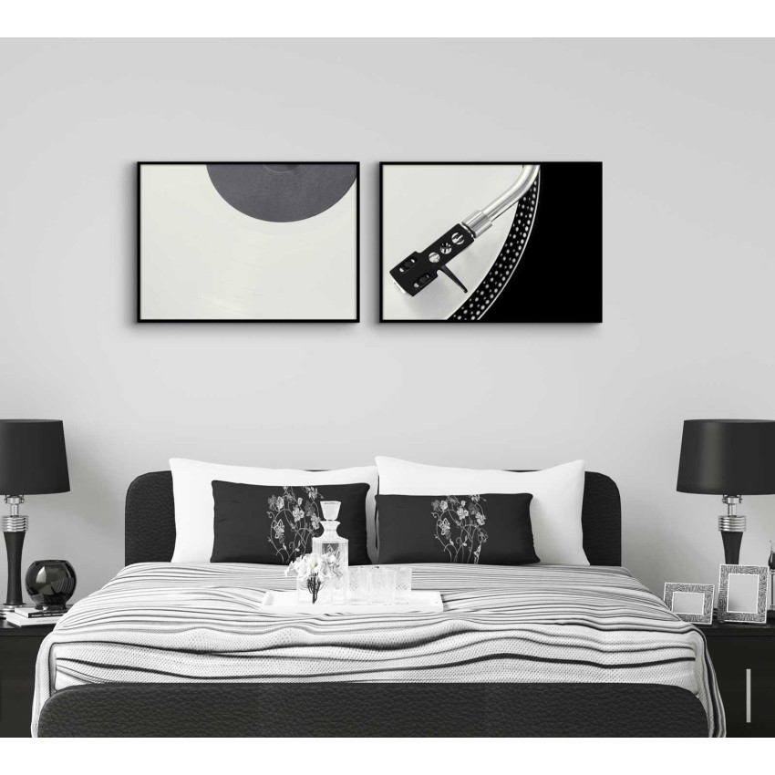 Vinyl Record - Poster in Two Pieces