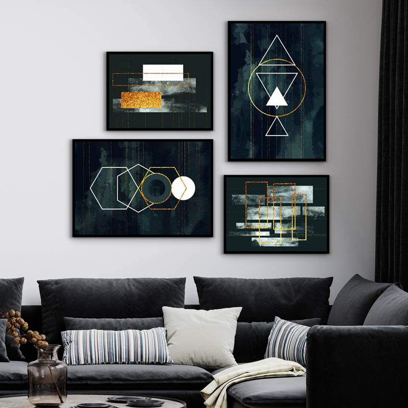 Grafisk konst posters