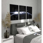 Earth Horizon - Poster in Three Pieces