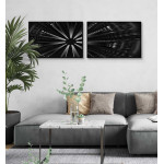 Abstrakt Konst Zoomeffekt - Poster i Två delar