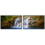 Vackert Sagolikt Vattenfall - Posterset i Två delar