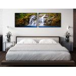 Vackert Sagolikt Vattenfall - Posterset i Två delar