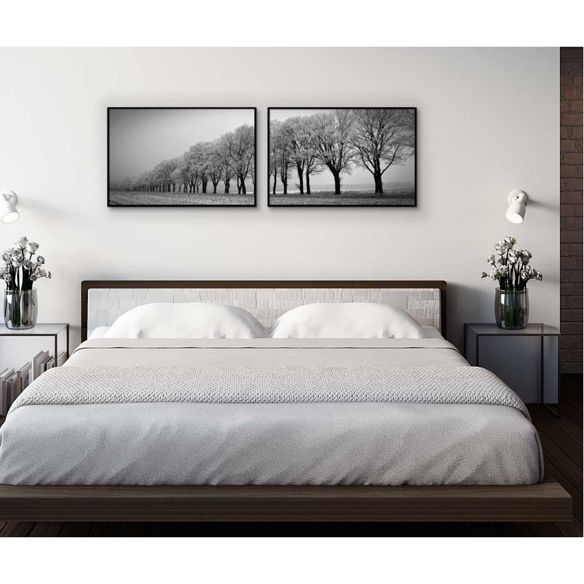 Trees in Line - Poster in Two Pieces