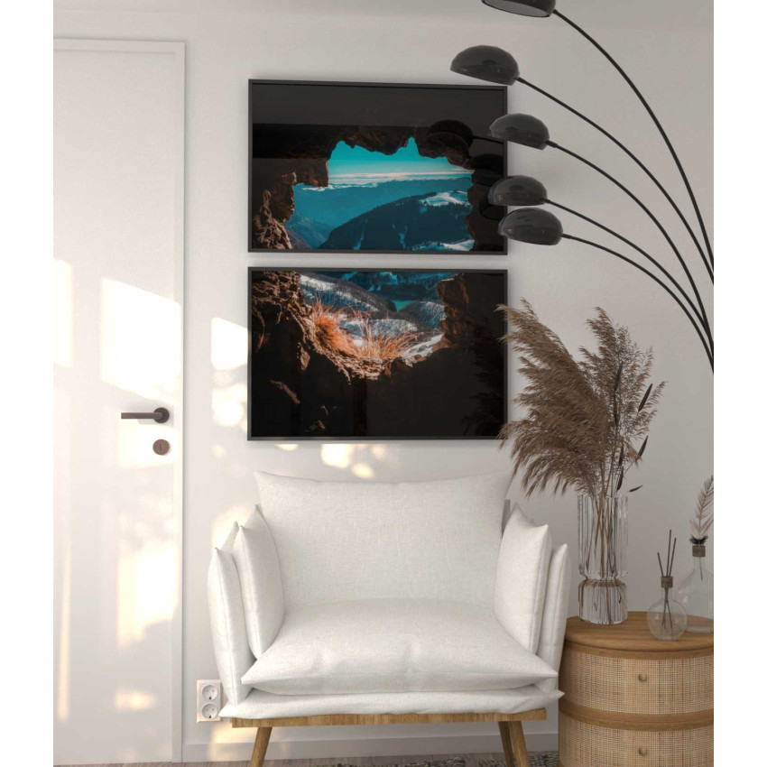 Unik utsikt - Uppdelad tavla 