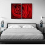 Red Rose - Two Piece Poster