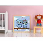 Cartoon owls - Simple Poster