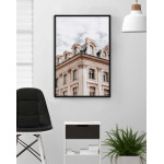 Simple & abstract downtown poster