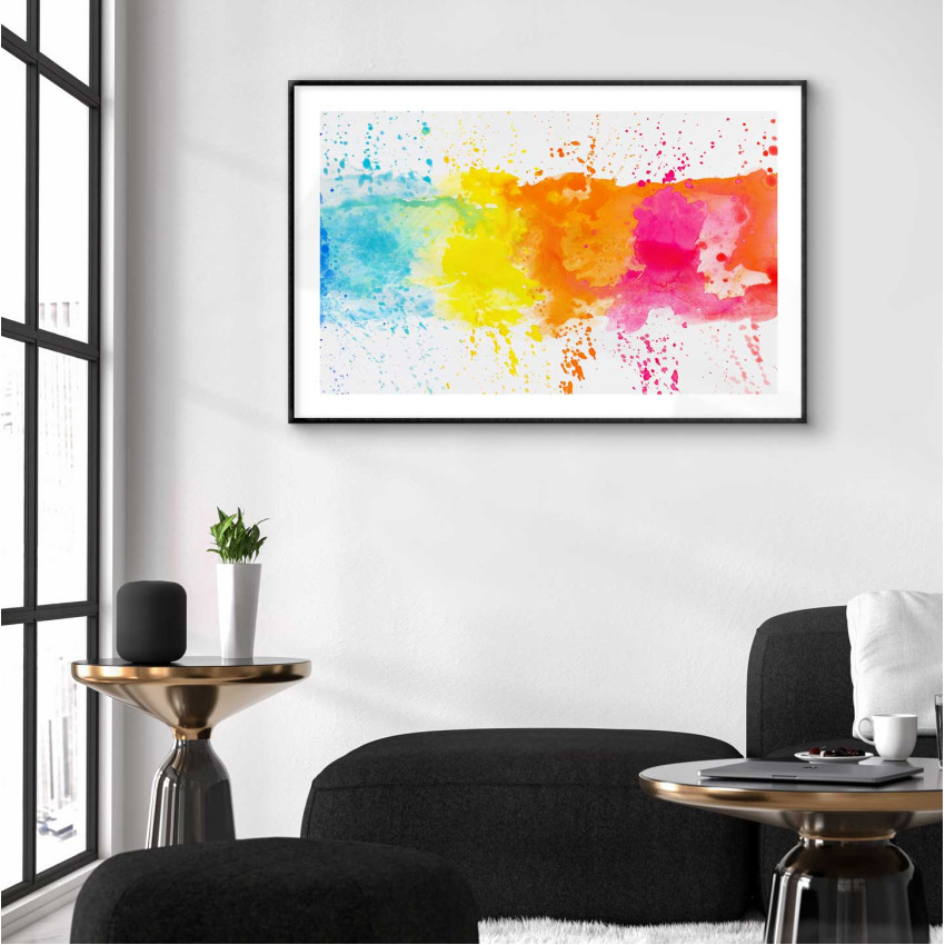 Art and colors - Colorful poster