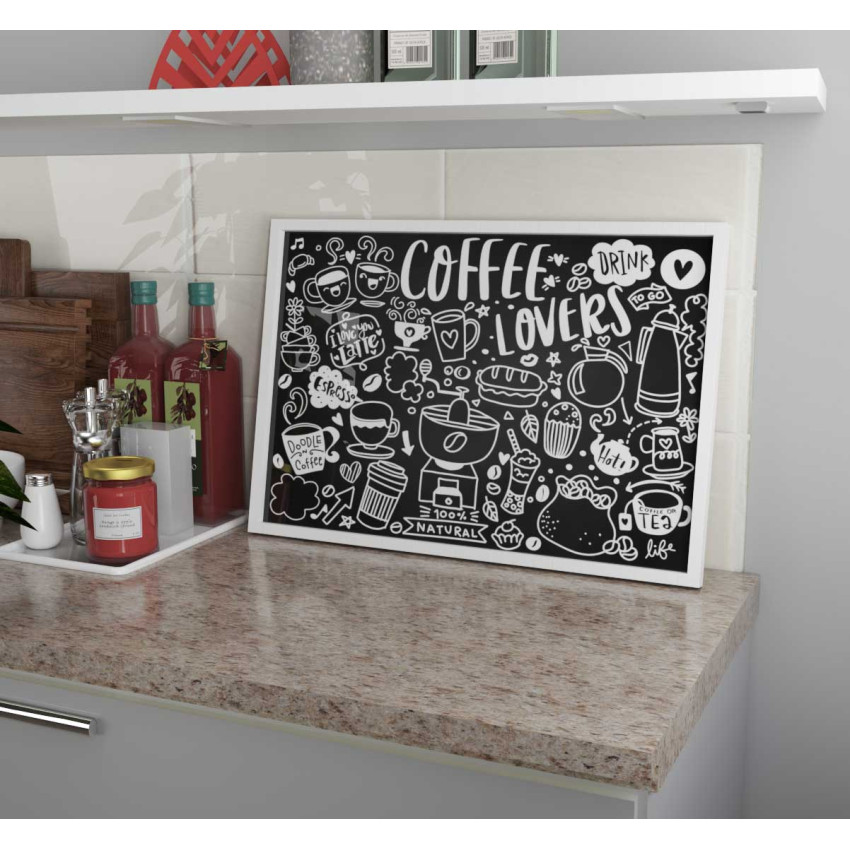 Kökstavla Coffee - Poster till köket