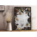 Spicy brown kitchen poster