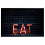 Kökstavla Eat - Poster till köket