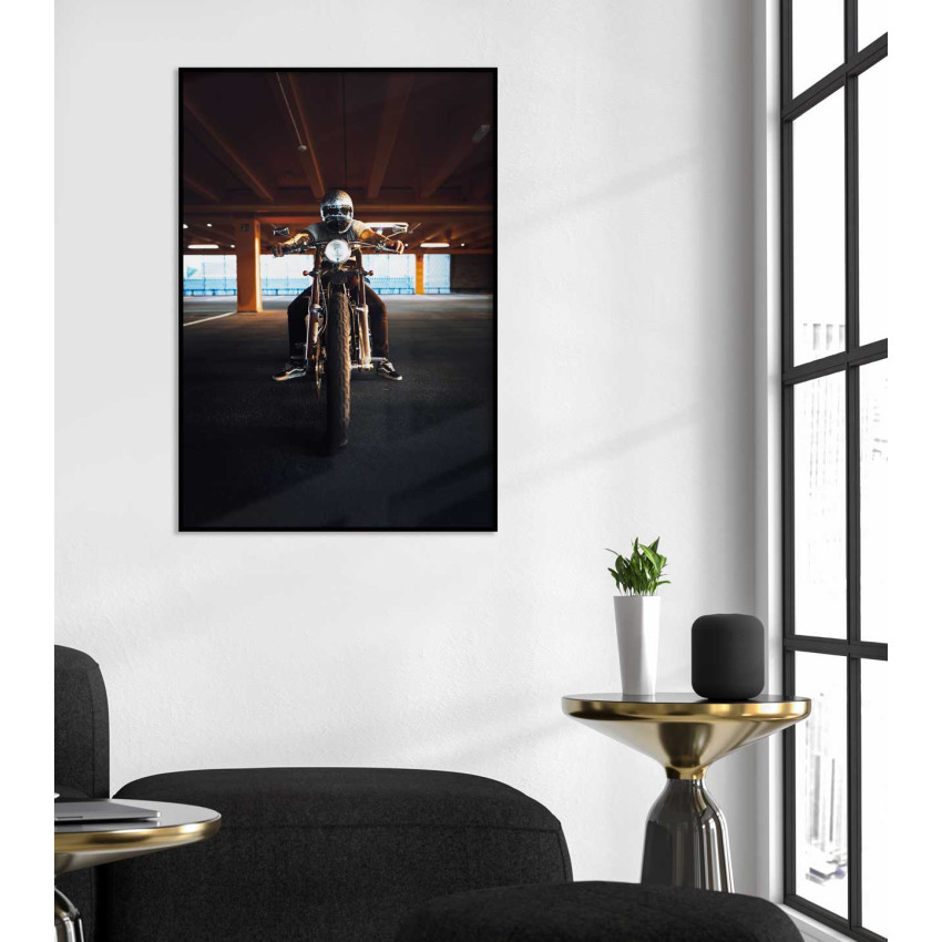 Motorcykel front - Poster