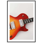 Sunburst elgitarr - Musiktavla